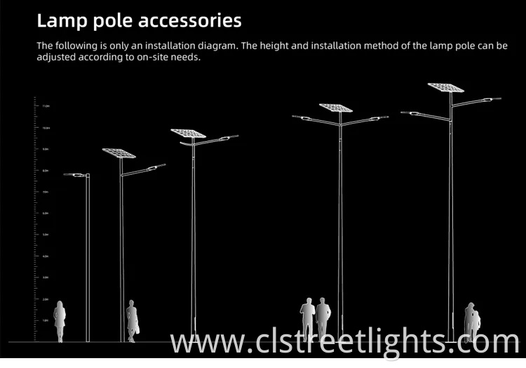 Outdoor Waterproof Integrated All in Two 100W 200W 300W 500W Solar Street Light with Solar Panel for Street